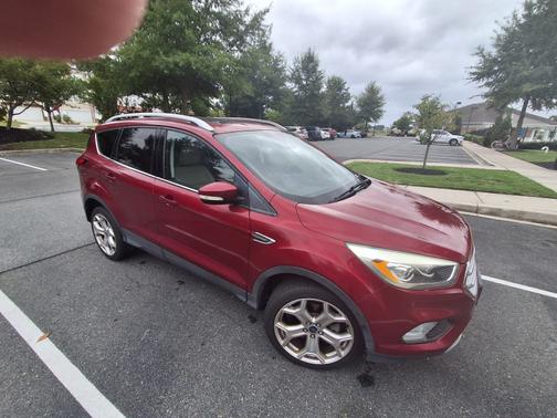 Red 2019 Ford Escape Titanium