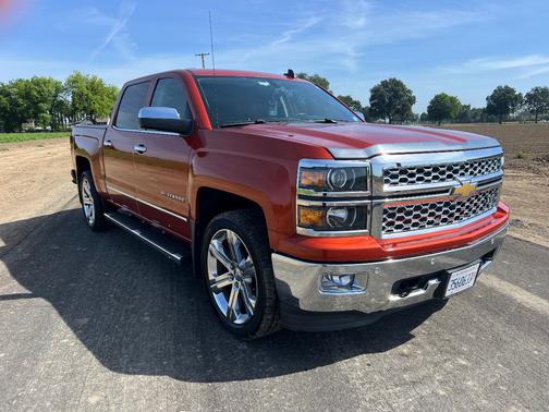 Orange 2015 Chevrolet Silverado 1500 LTZ