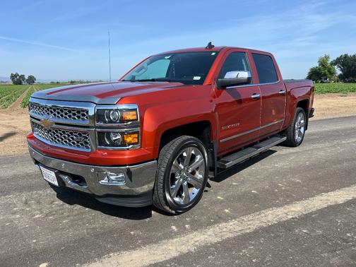 Orange 2015 Chevrolet Silverado 1500 LTZ