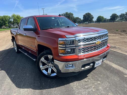 Orange 2015 Chevrolet Silverado 1500 LTZ