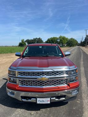 Orange 2015 Chevrolet Silverado 1500 LTZ