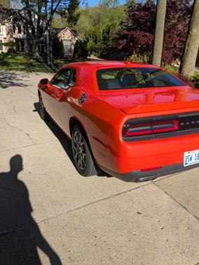 Orange 2017 Dodge Challenger GT
