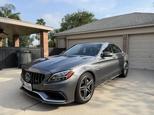 Gray 2019 Mercedes-Benz AMG C 63 Base