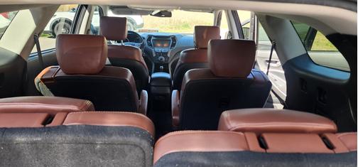 Black 2013 Hyundai SANTA FE Limited