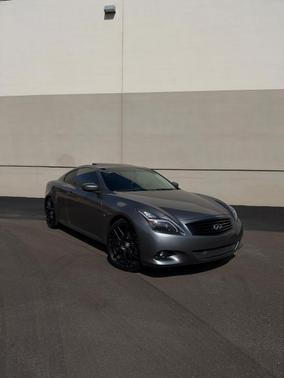 Gray 2015 INFINITI Q60 Journey