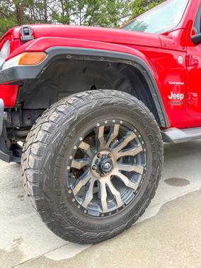 Red 2018 Jeep Wrangler Unlimited Sahara