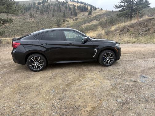Black 2015 BMW X6 M Base