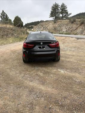 Black 2015 BMW X6 M Base