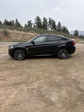 Black 2015 BMW X6 M Base