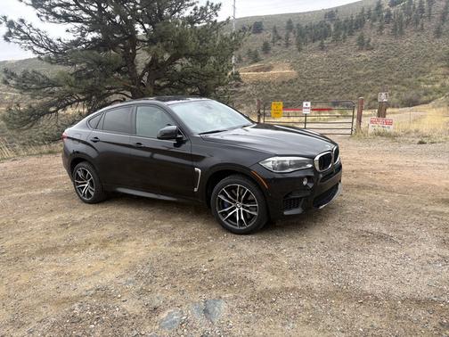 Black 2015 BMW X6 M Base