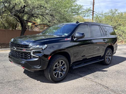 Black 2021 Chevrolet Tahoe Z71