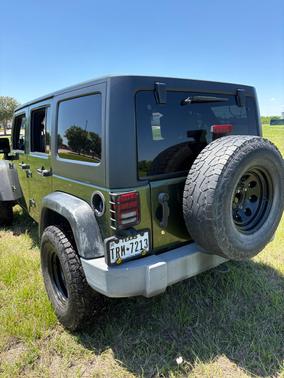 Green 2007 Jeep Wrangler Unlimited X