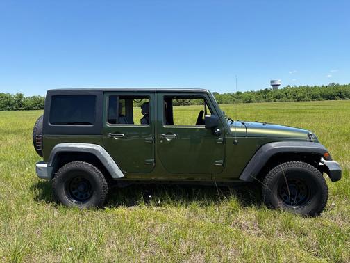 Green 2007 Jeep Wrangler Unlimited X