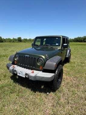 Green 2007 Jeep Wrangler Unlimited X