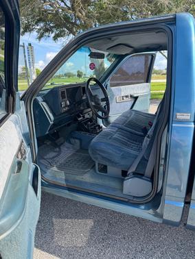 Blue 1992 Chevrolet 1500 Base