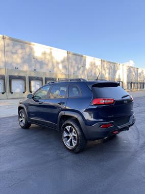 Black 2014 Jeep Cherokee Trailhawk