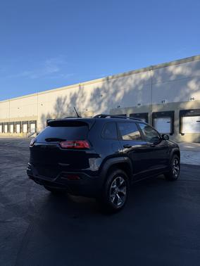 Black 2014 Jeep Cherokee Trailhawk