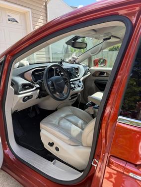 Red 2018 Chrysler Pacifica Touring-L
