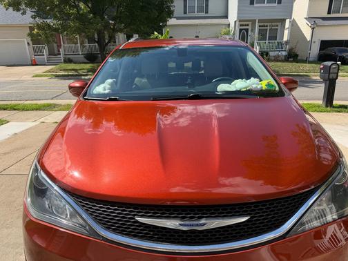 Red 2018 Chrysler Pacifica Touring-L