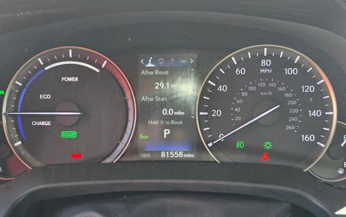 White 2021 Lexus RX 450h Base