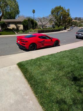 Red 2025 Chevrolet Corvette Z06 w/1LZ