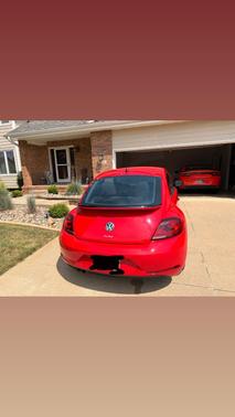 Red 2018 Volkswagen Beetle 2.0T Coast