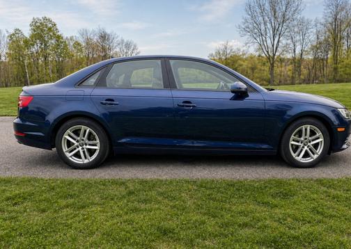 Blue 2017 Audi A4 2.0T Premium