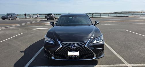 Black 2020 Lexus ES 300h Base