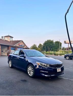 Blue 2017 Kia Optima LX