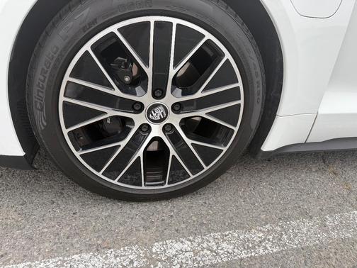 White 2021 Porsche Taycan Taycan 4S