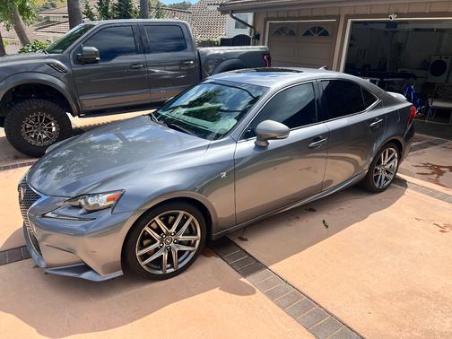 Gray 2016 Lexus IS 200t Base