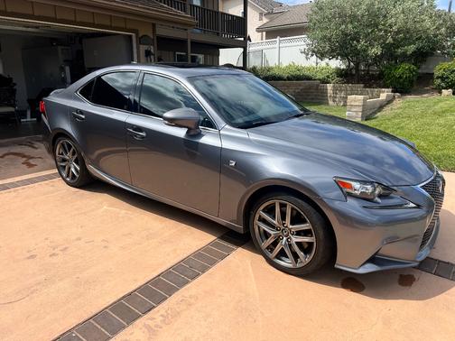 Gray 2016 Lexus IS 200t Base