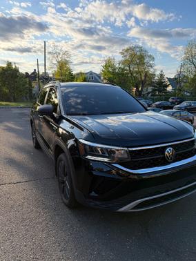 Black 2024 Volkswagen Taos S FWD