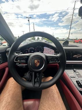 White 2023 Porsche Panamera Panamera 4 Platinum Edition