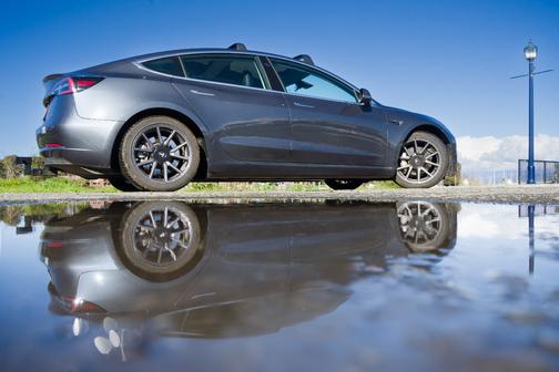Gray 2020 Tesla Model 3 Long Range