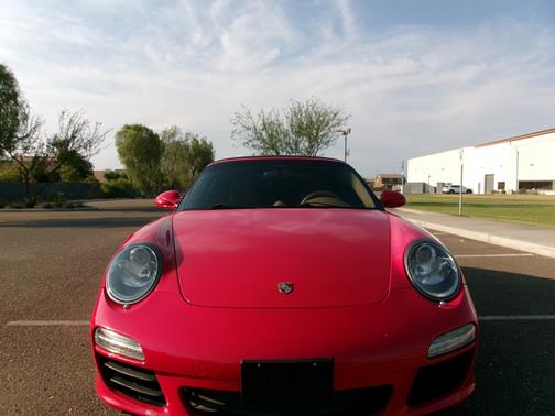 Red 2009 Porsche 911 911 Carrera Cabriolet