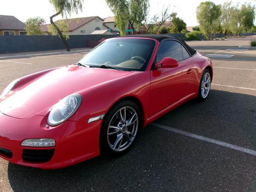 Red 2009 Porsche 911 911 Carrera Cabriolet