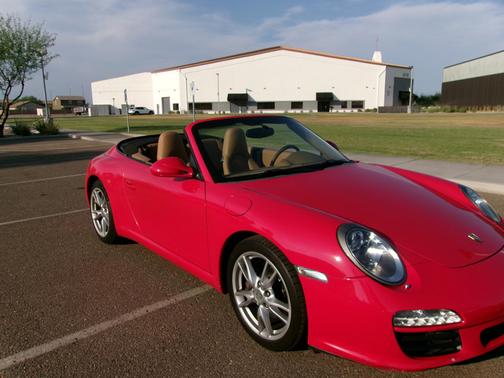 Red 2009 Porsche 911 911 Carrera Cabriolet
