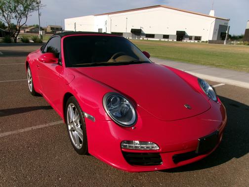 Red 2009 Porsche 911 911 Carrera Cabriolet