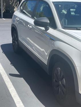 White 2023 Volkswagen Taos 1.5T S