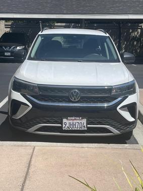 White 2023 Volkswagen Taos 1.5T S