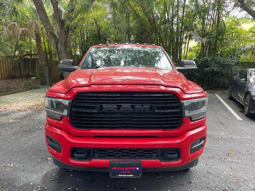 Red 2022 RAM 3500 Laramie