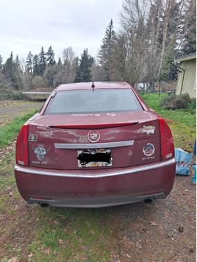 Red 2008 Cadillac CTS Base