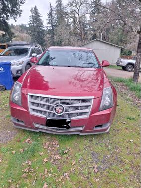 Red 2008 Cadillac CTS Base