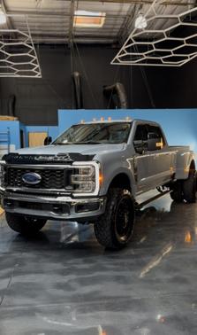 Gray 2024 Ford F-350 Lariat