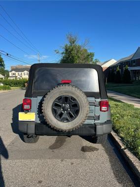 Gray 2015 Jeep Wrangler Willys Wheeler