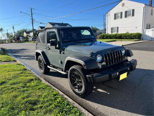 Gray 2015 Jeep Wrangler Willys Wheeler