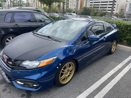 Blue 2015 Honda Civic Si