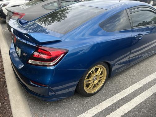Blue 2015 Honda Civic Si