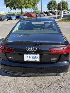 Black 2016 Audi A6 3.0T Prestige